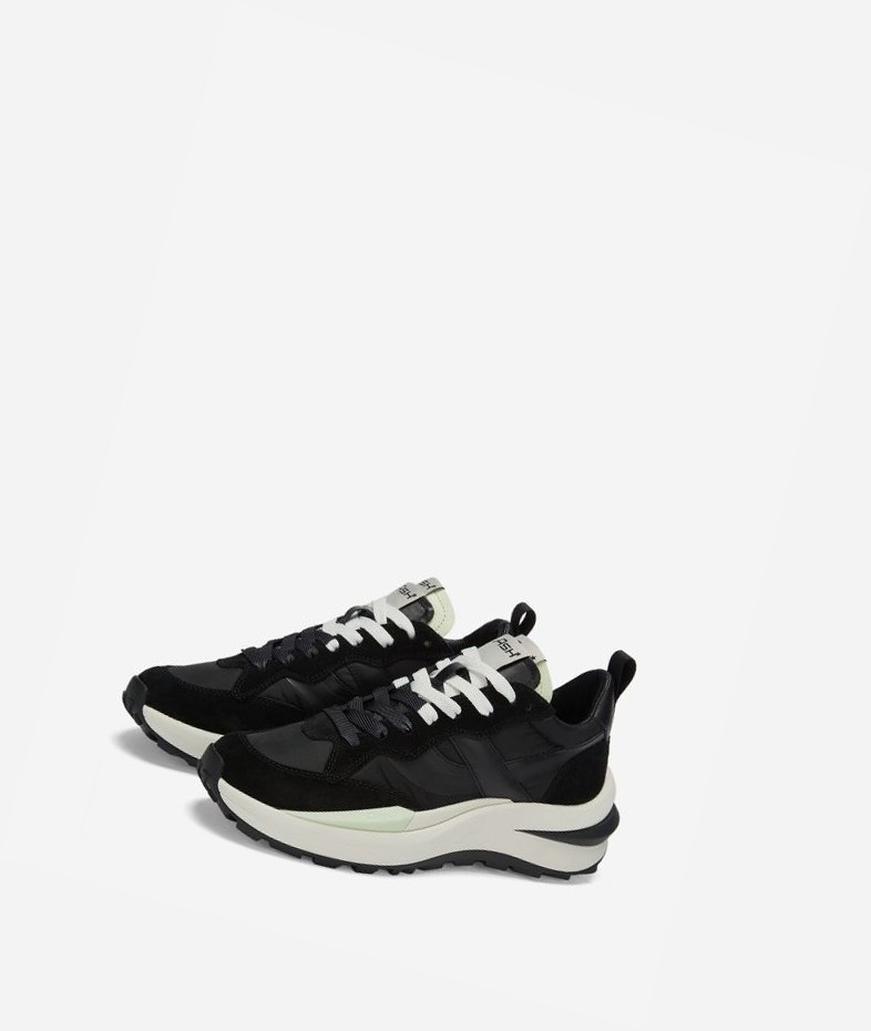 Low-Top Sneakers ASH Spider 620-01 Femme Noir Noir | WBI-264173