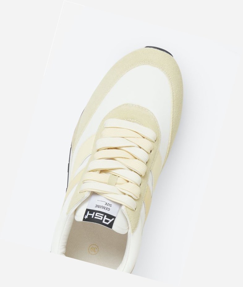 Low-Top Sneakers ASH Spider Femme Blanche | VYF-092831