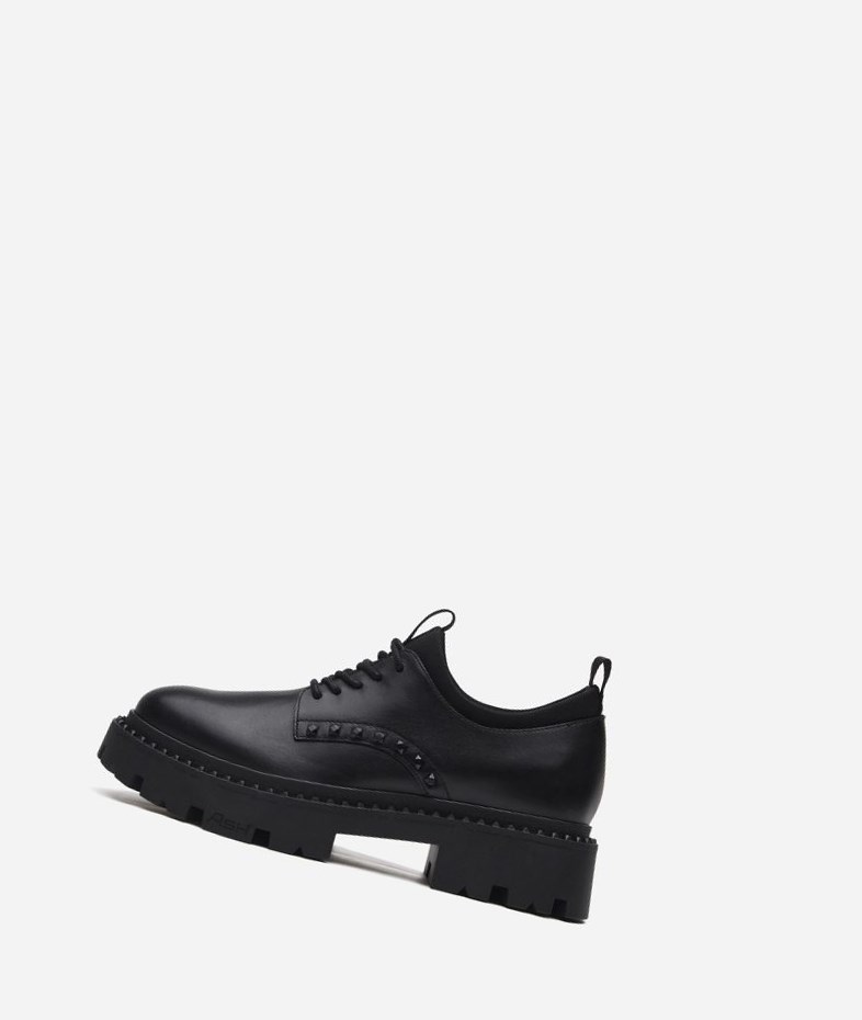 Oxfords ASH Giant Bis Femme Noir | CYF-482657