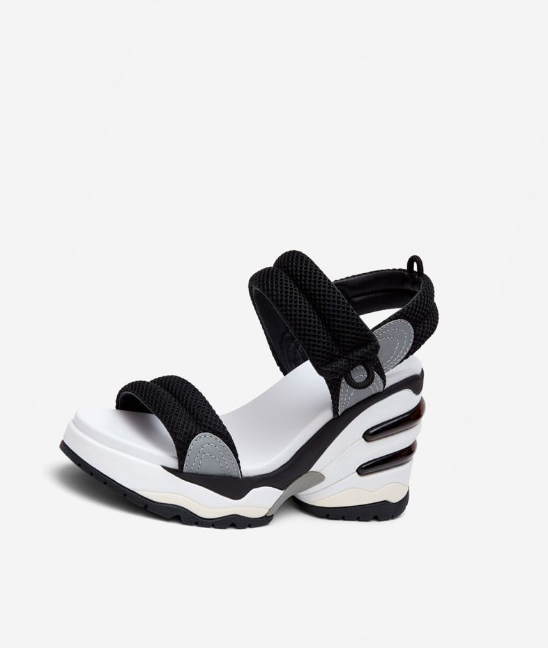 Sneaker Sandals ASH Cosmos Femme Noir Argent | GKP-354082