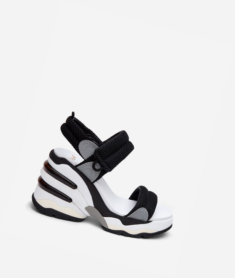 Sneaker Sandals ASH Cosmos Femme Noir Argent | GKP-354082