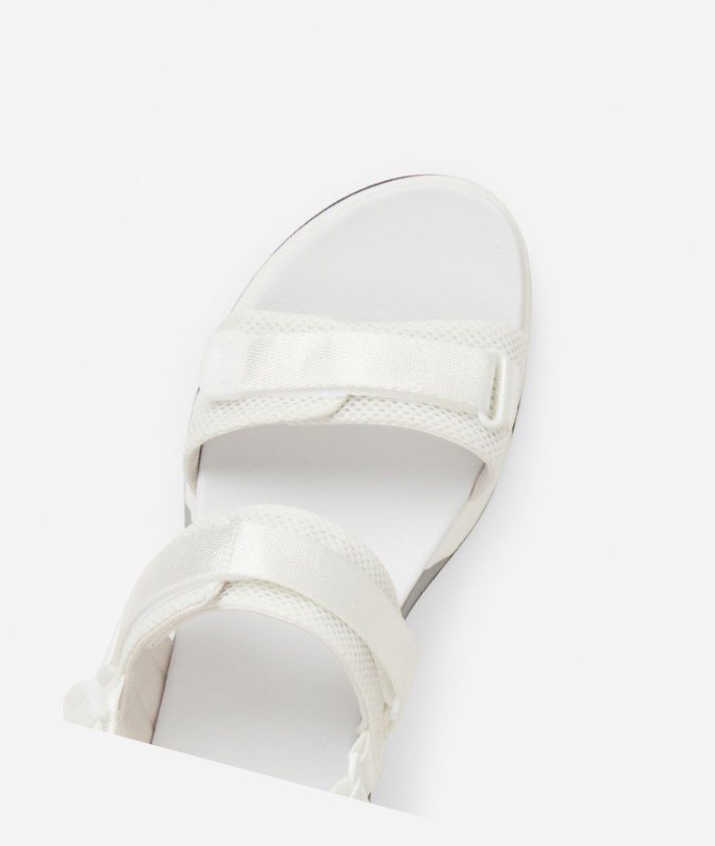 Sneaker Sandals ASH Lock Femme Blanche | OTS-123987