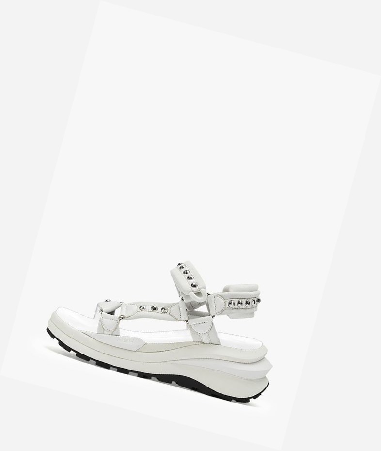 Sneaker Sandals ASH Shogun Femme Blanche | CLW-593860