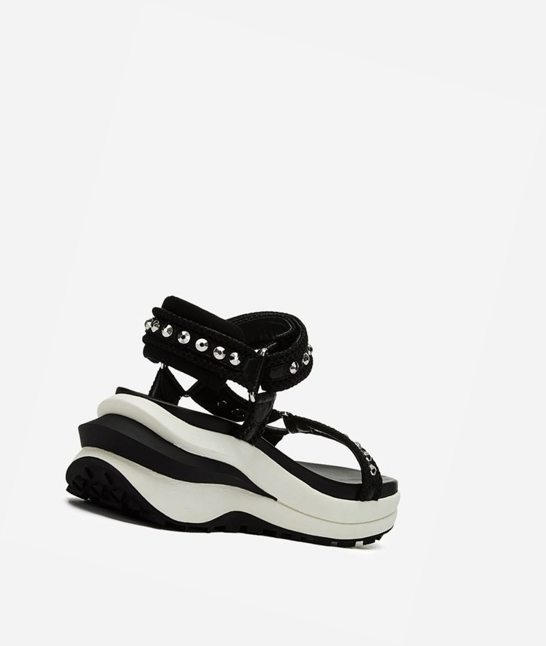 Sneaker Sandals ASH Shogun Femme Noir | OPU-632409