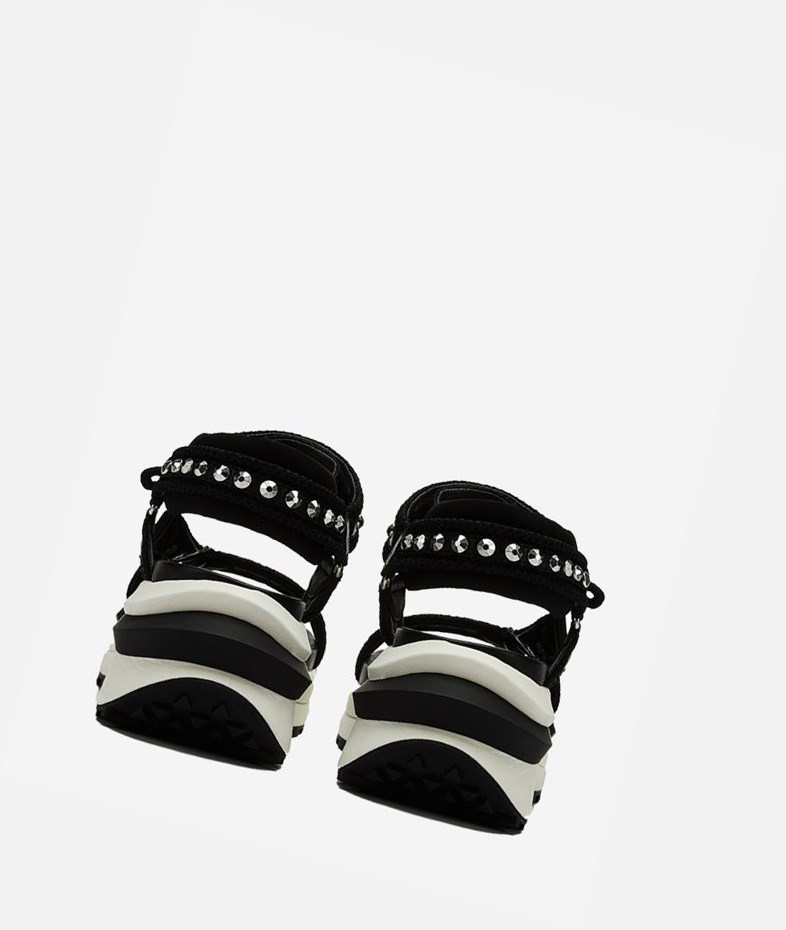 Sneaker Sandals ASH Shogun Femme Noir | OPU-632409