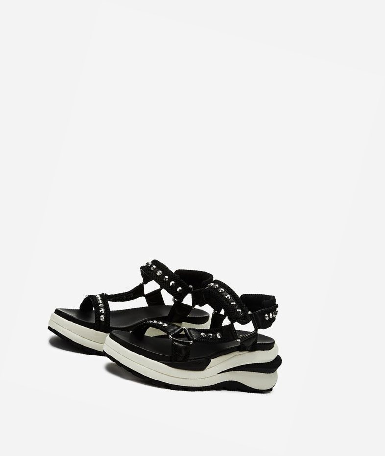 Sneaker Sandals ASH Shogun Femme Noir | RMK-056231