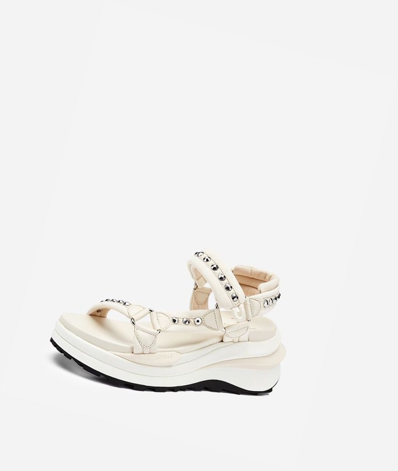 Sneaker Sandals ASH Shogun Femme Talc | BNV-126387