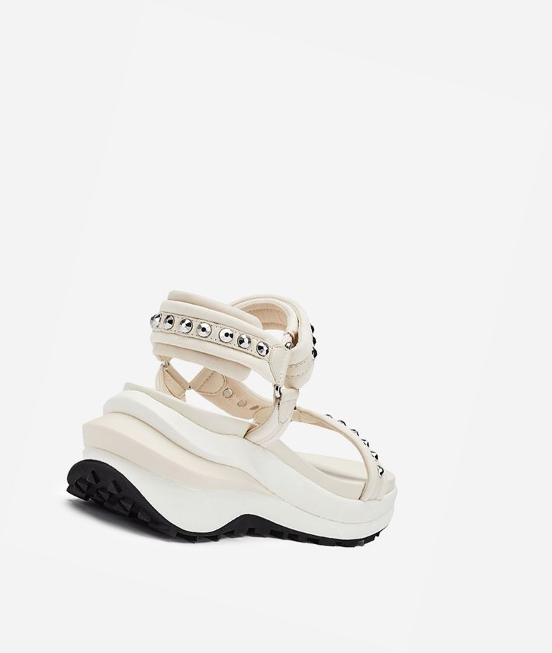 Sneaker Sandals ASH Shogun Femme Talc | BNV-126387