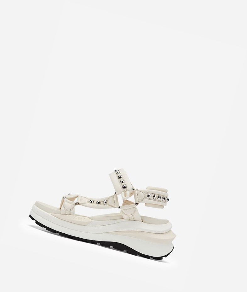 Sneaker Sandals ASH Shogun Femme Talc | BNV-126387